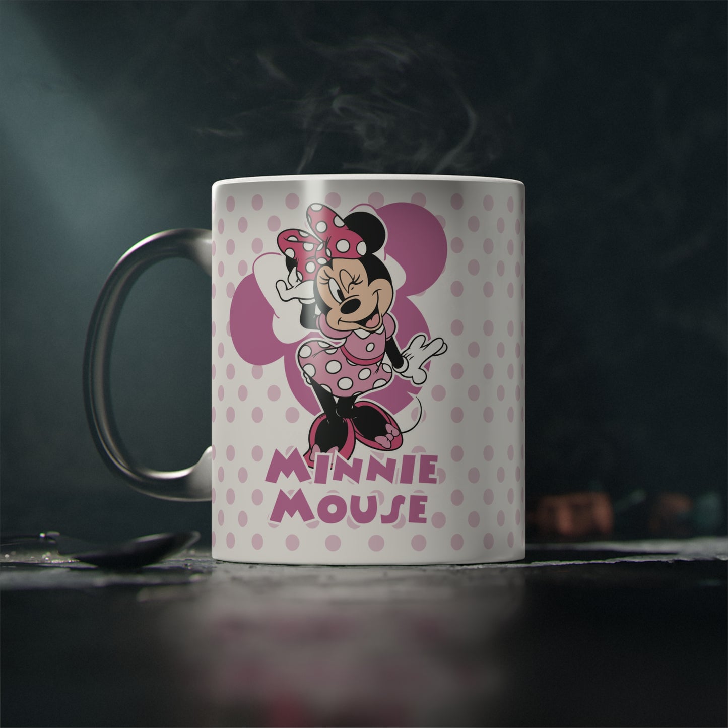 Minnie Mouse Kit Regalo Peluche Cariñoso + Taza Mágica Personalizada